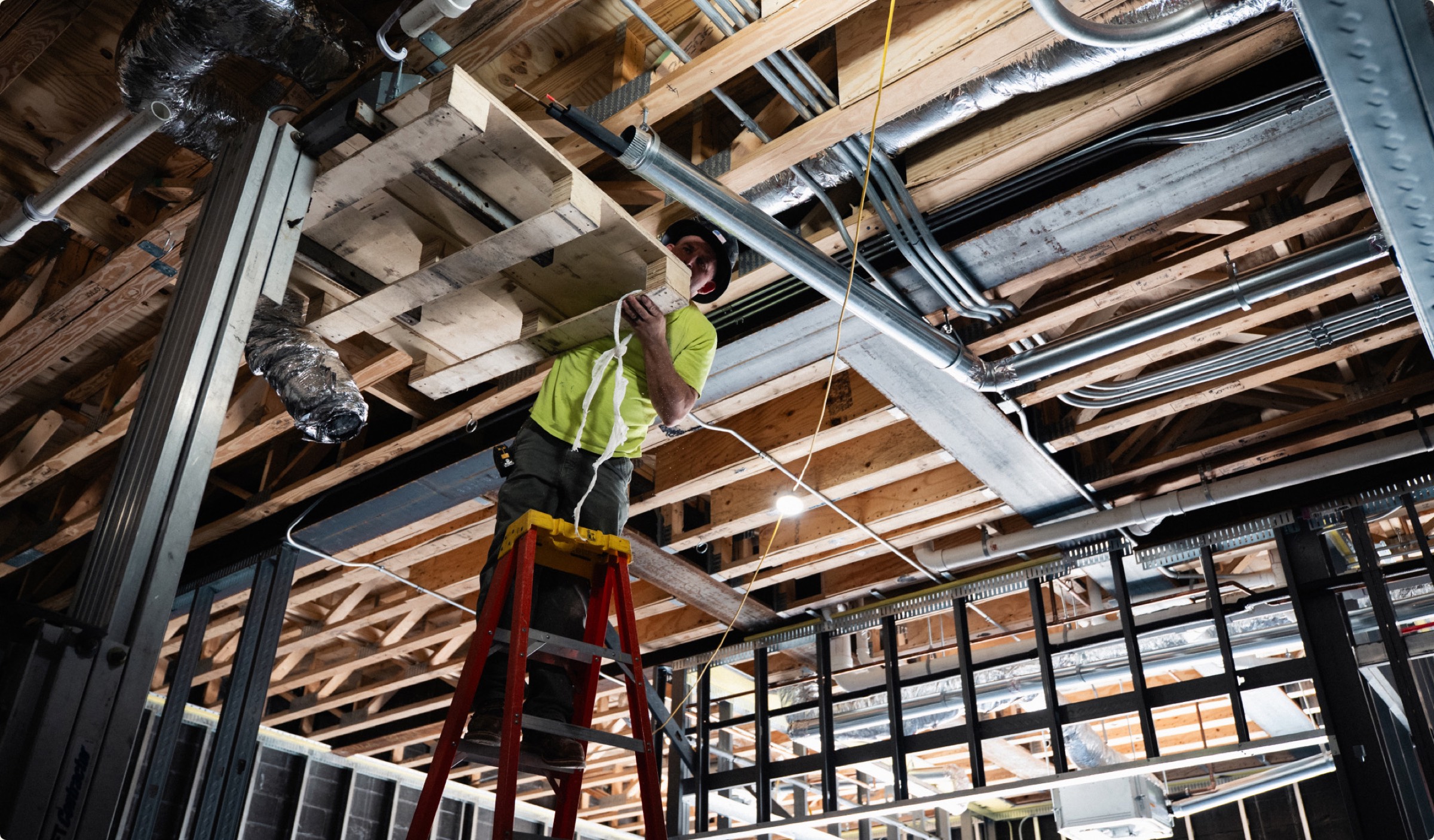 Photograph from the 564 Green Bay Road project.