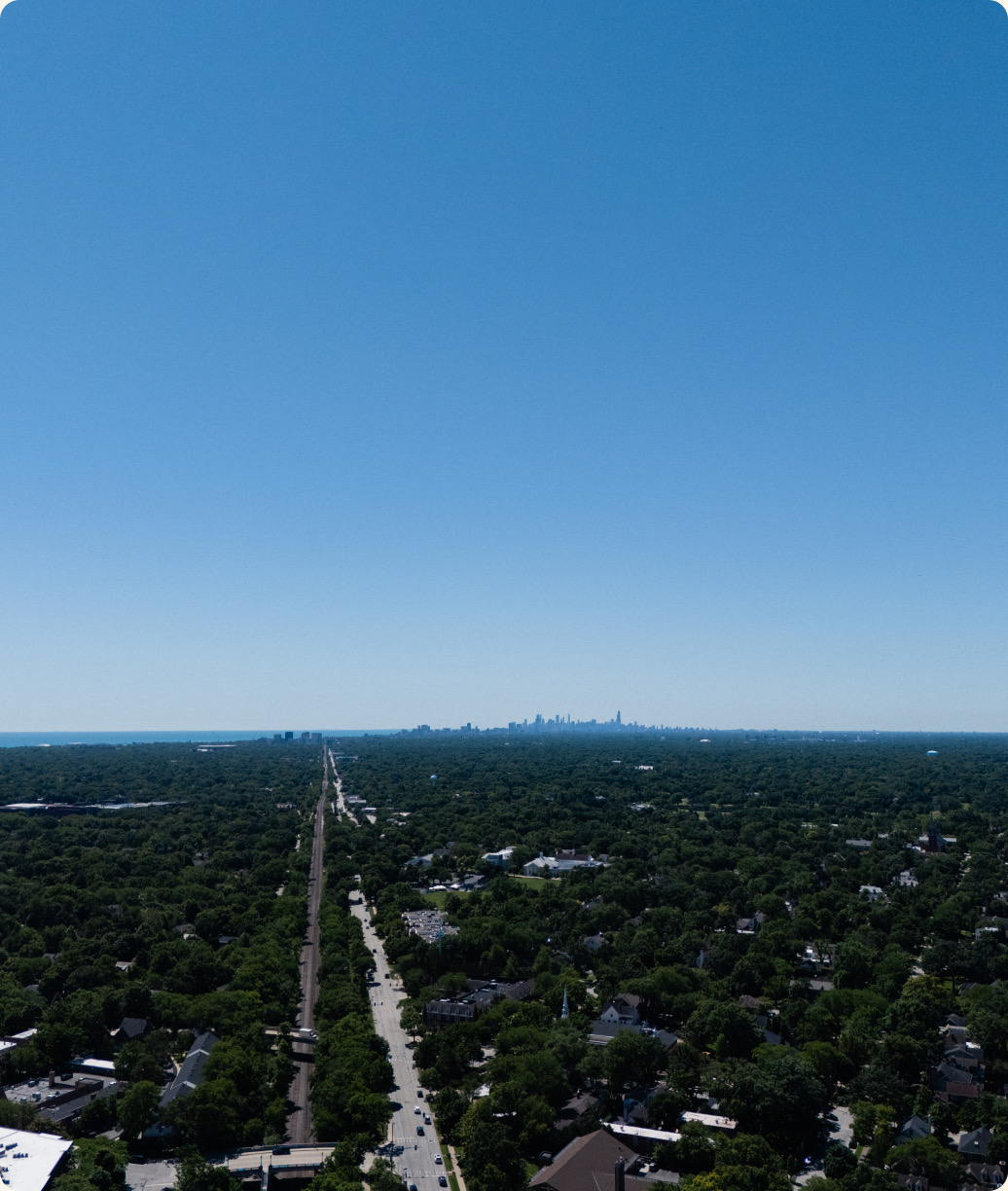 Detail photograph from the 564 Green Bay Road project.