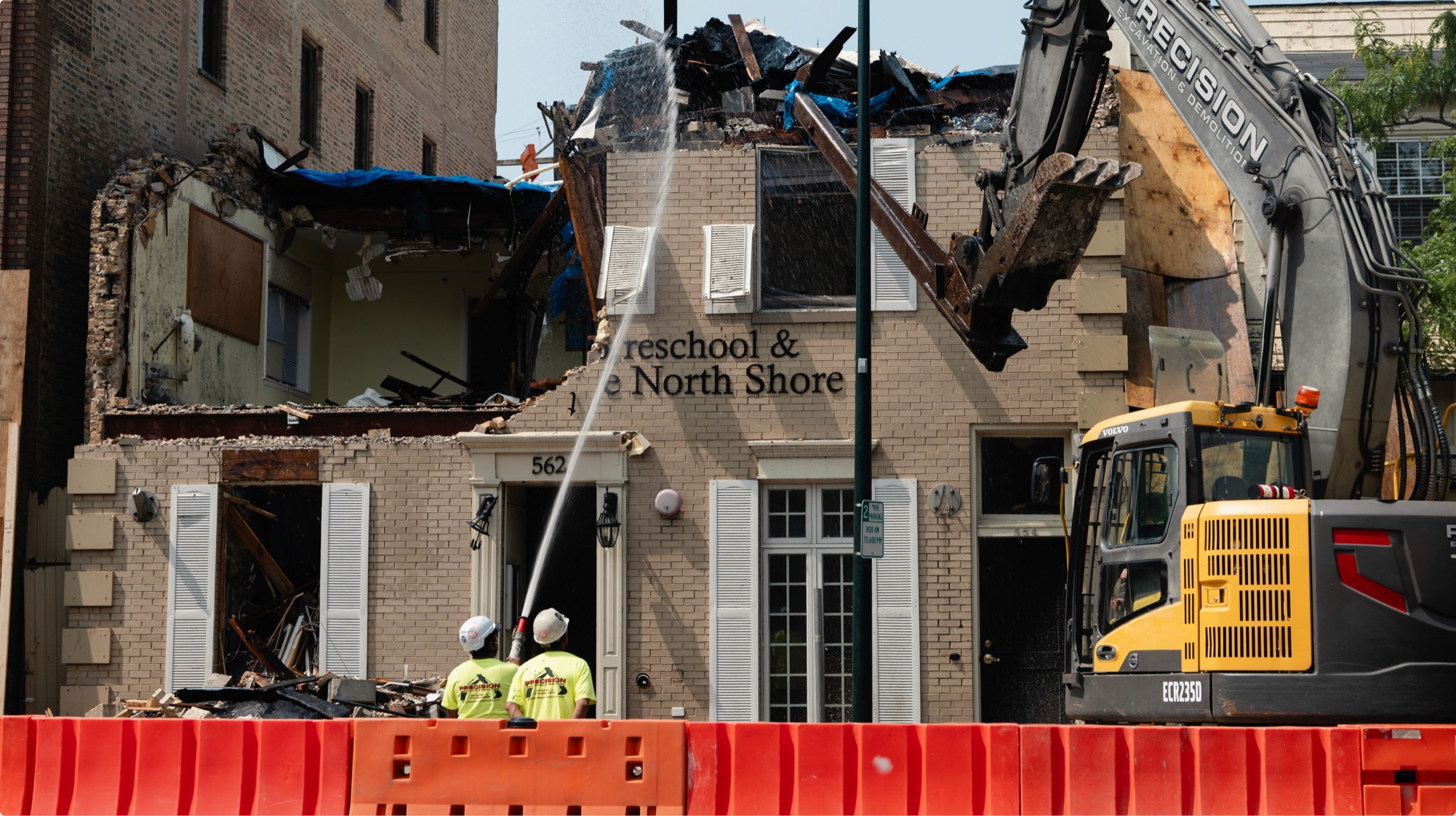 Photograph from the 564 Green Bay Road project.