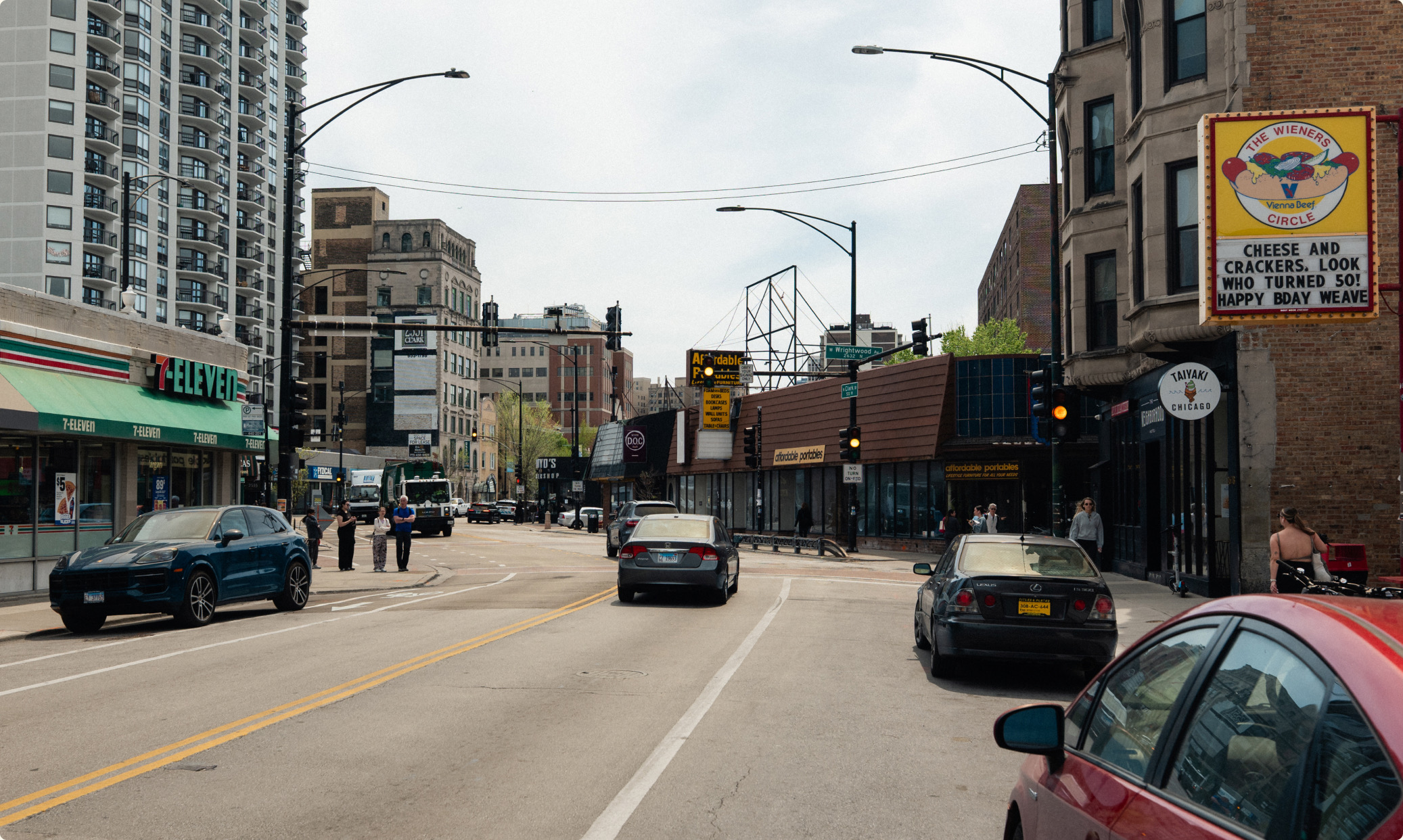 Photograph from the 606 W Wrightwood project.