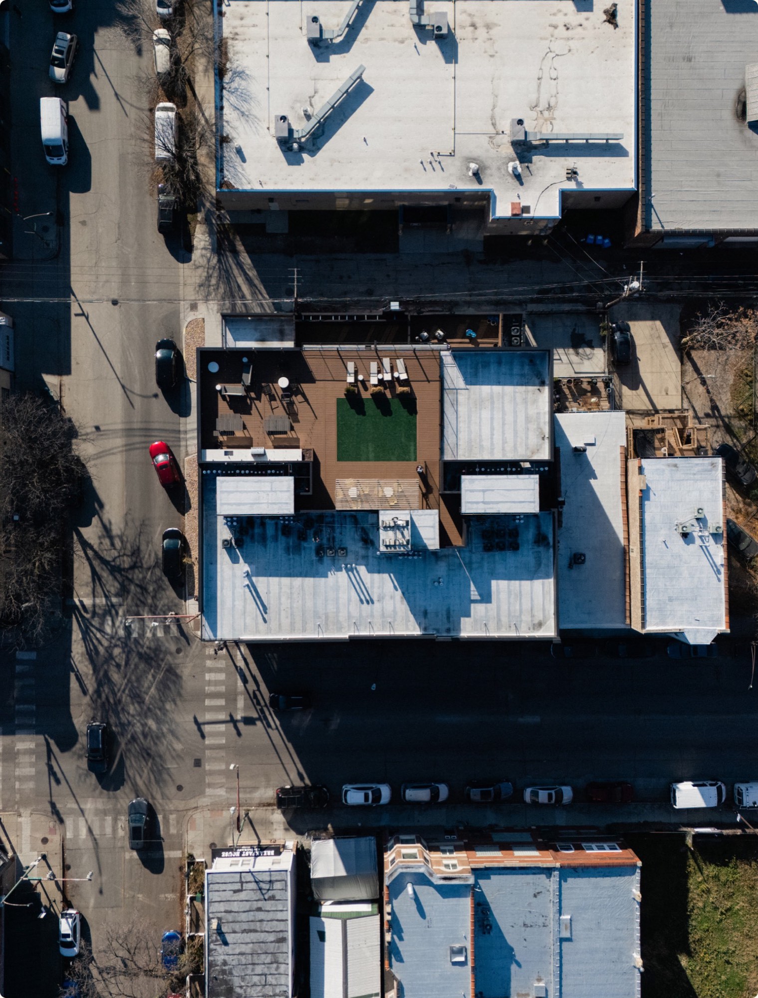 Photograph from the 1801 W Grand project.
