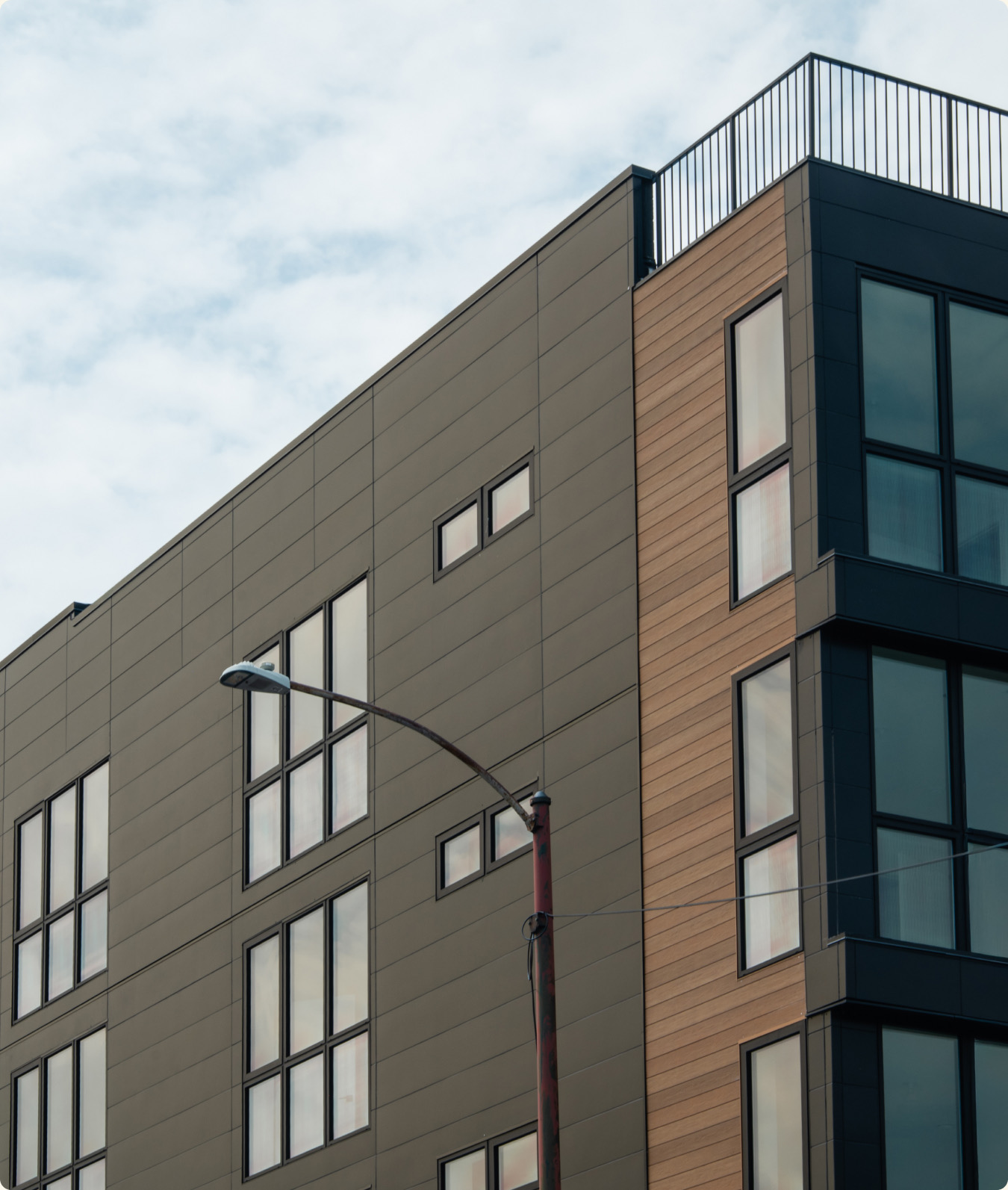 Detail photograph from the 1801 W Grand project.