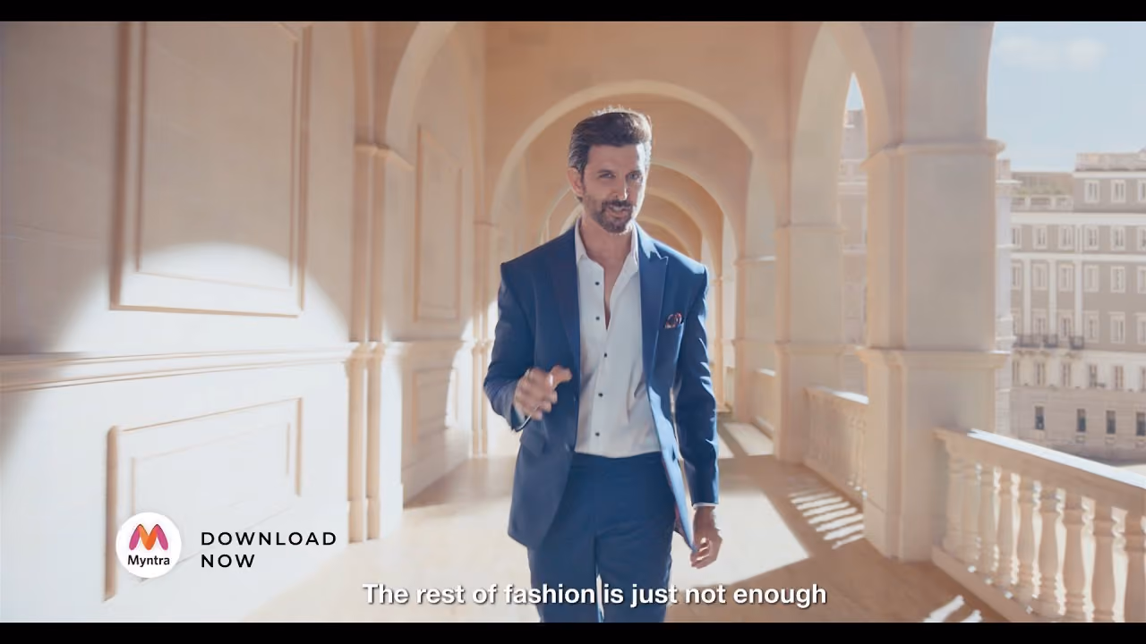 Myntra X Hrithik Roshan
