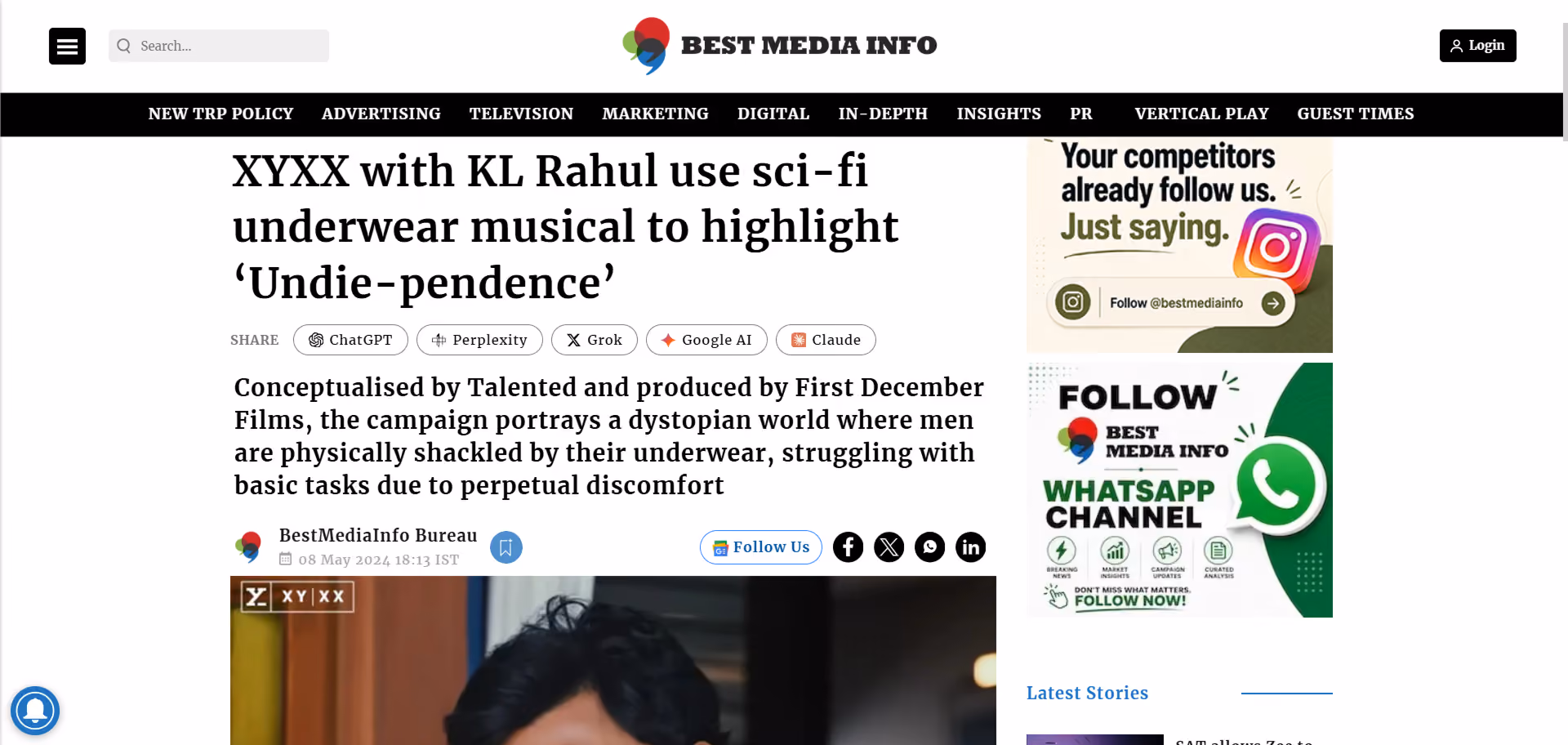BestMediaInfo: XYXX, Ultimate Undie-pendence | First December Films