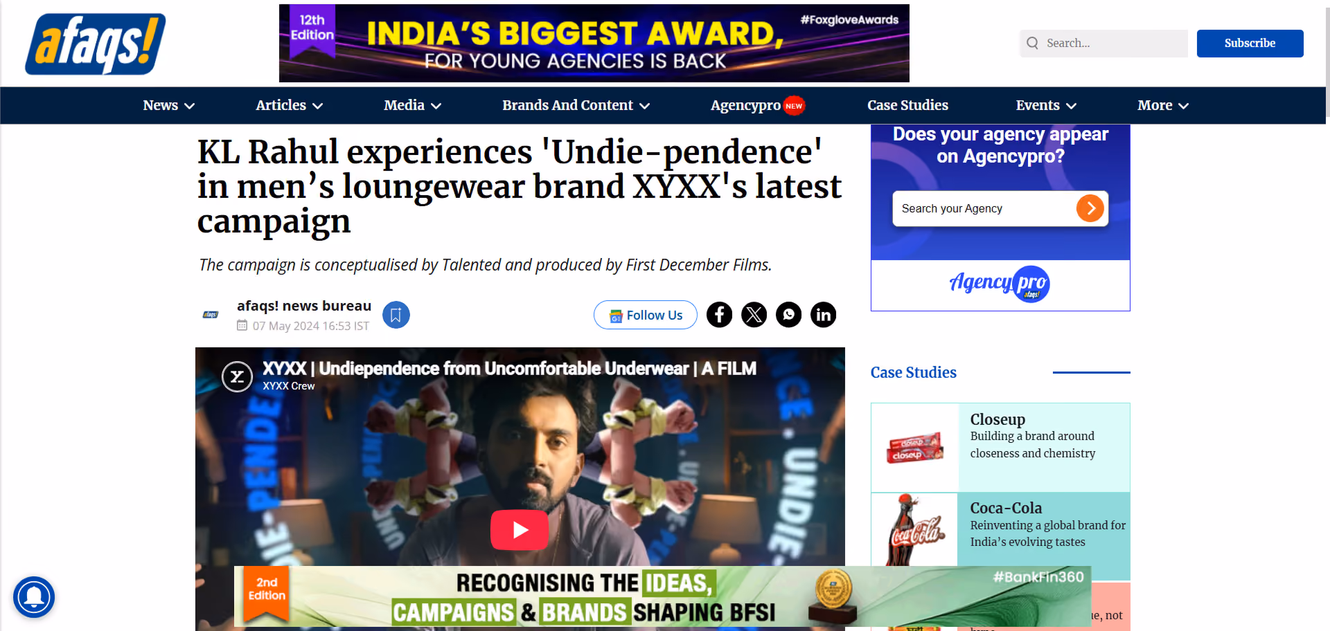 afaqs!: XYXX, Ultimate Undie-pendence | First December Films