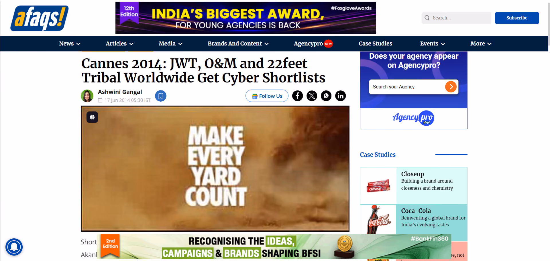 afaqs!: Cannes Cyber shortlists | First December Films