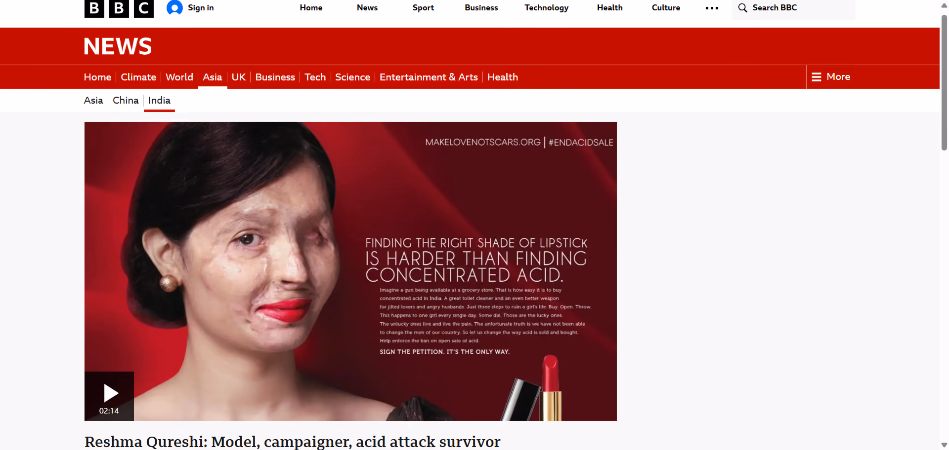 BBC: Beauty Tips by Reshma | First December Films