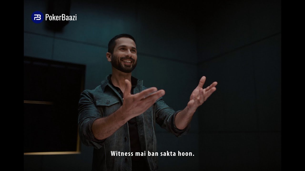 PokerBaazi x Shahid Kapoor: Suspect