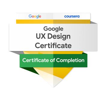 Google UX Design Certificate