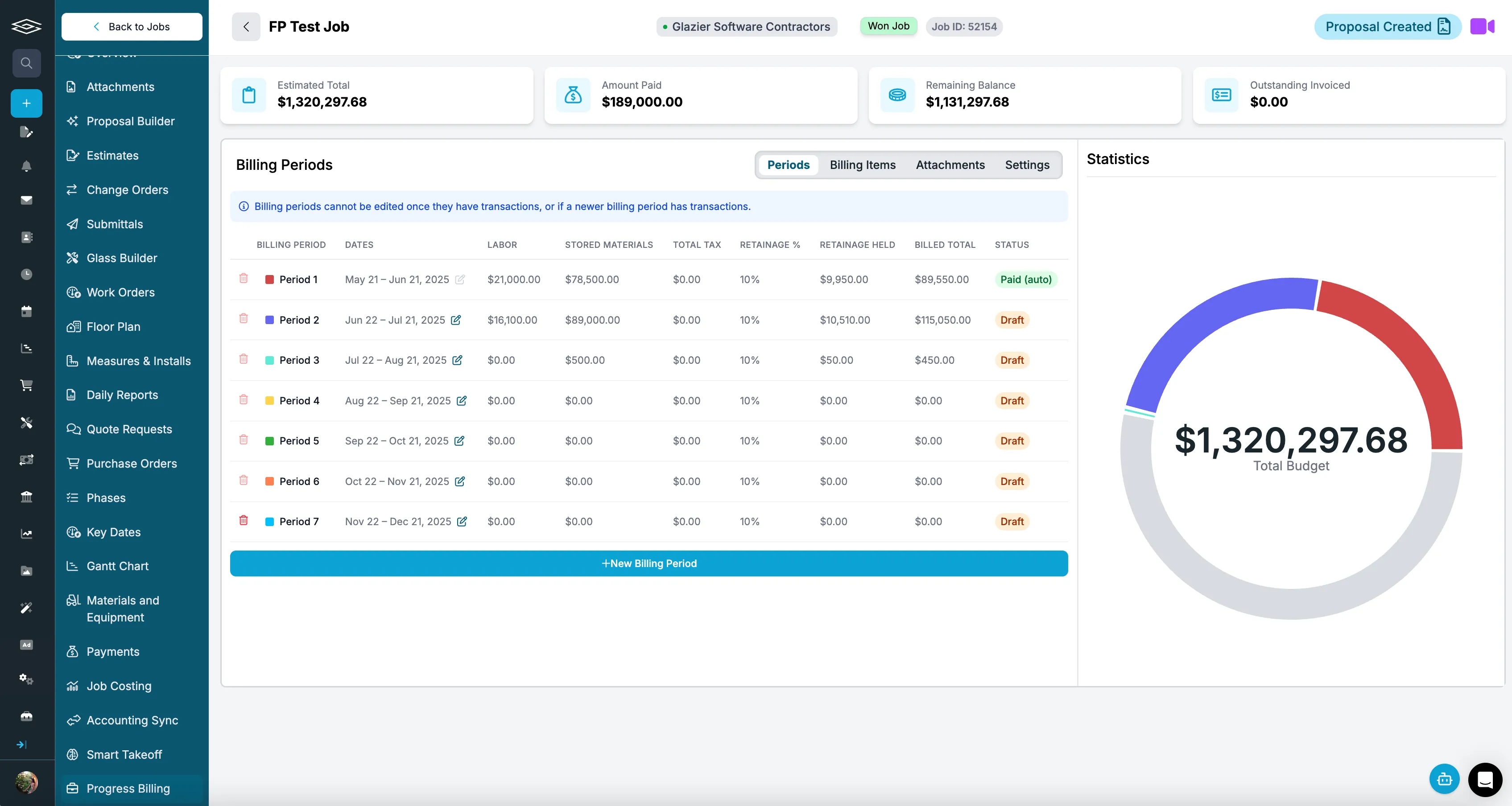 AIA & Progress Billing