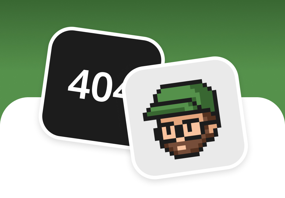 A platformer built for 404 — instead of a boring "Page Not Found," race to the top in 3 tries.