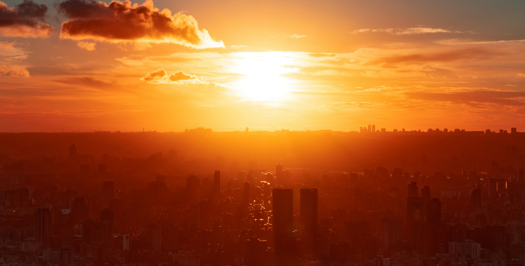 Analyzing the spatial distribution of buildings and other impervious surfaces in urban areas allows planners to identify regions vulnerable to the heat island effect.
