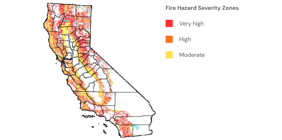CAL FIRE uses geospatial data to classify more than 32 million acres of land based on the severity of its fire hazard.