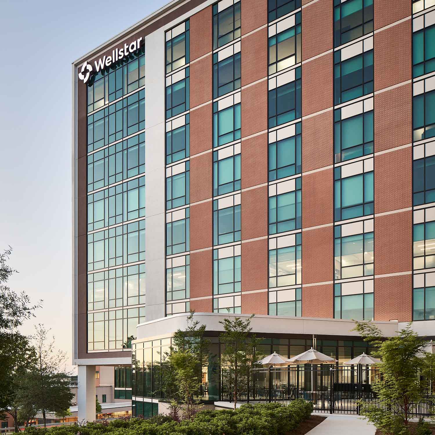 HKS Wellstar project photo exterior of Wellstar medical building