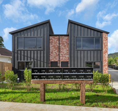 Keyte Street Development completed home exterior, Whangarei