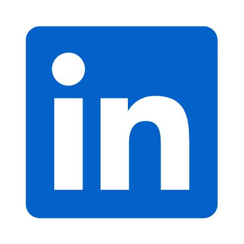 LinkedIn logo icon representing the LinkedIn professional networking platform.