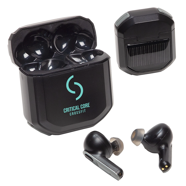 custom earbuds and caes for tradeshows