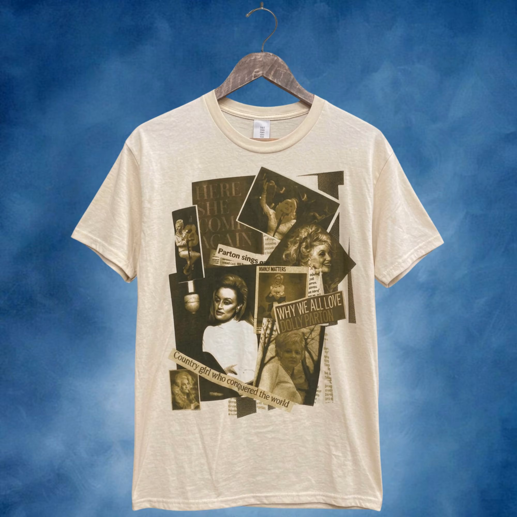dolly parton tshirt by dragonfly screen graphics nashville