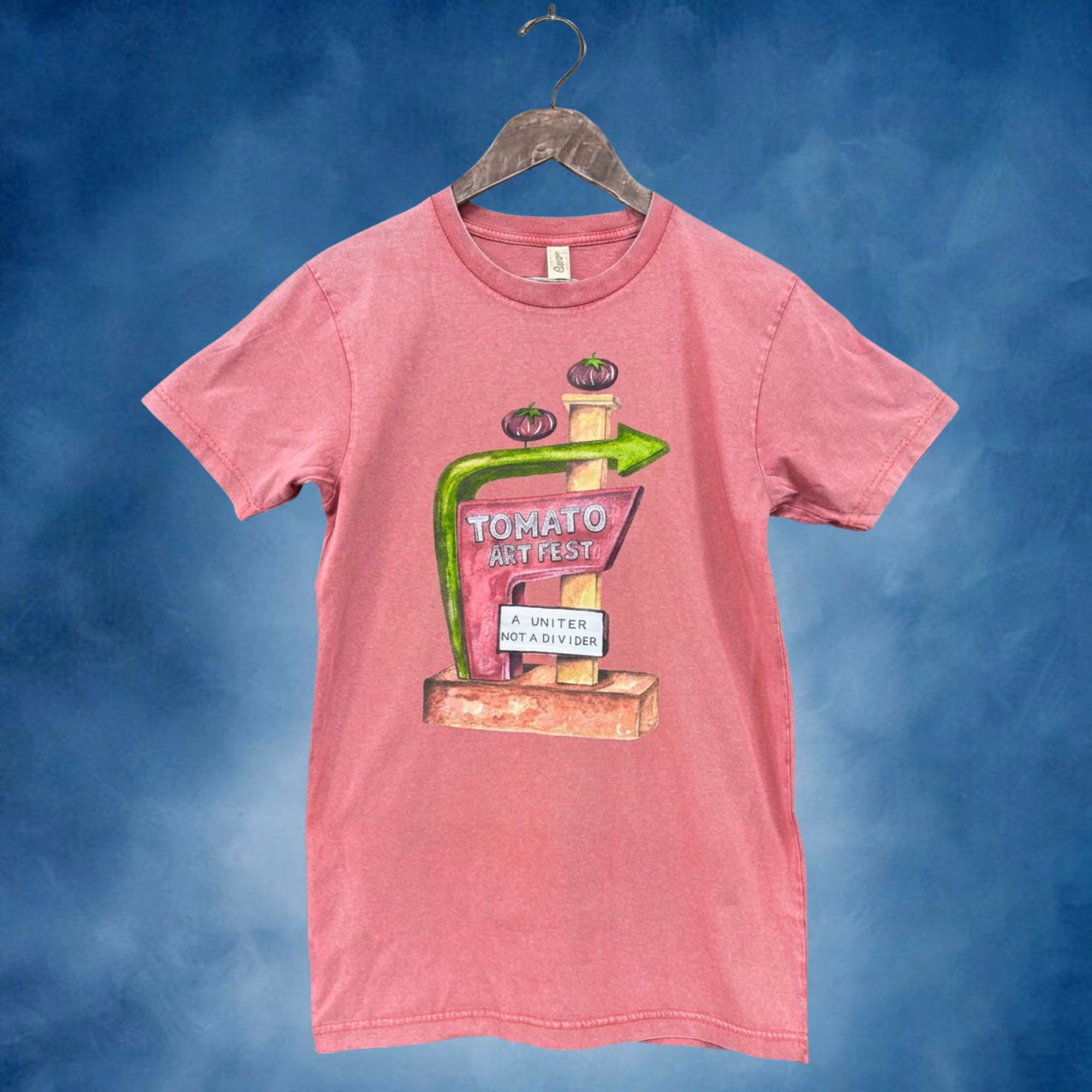 tomato art festival t-shirt
