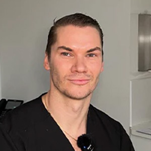 Dr Harry Brown, GP with a special interest in dermatology