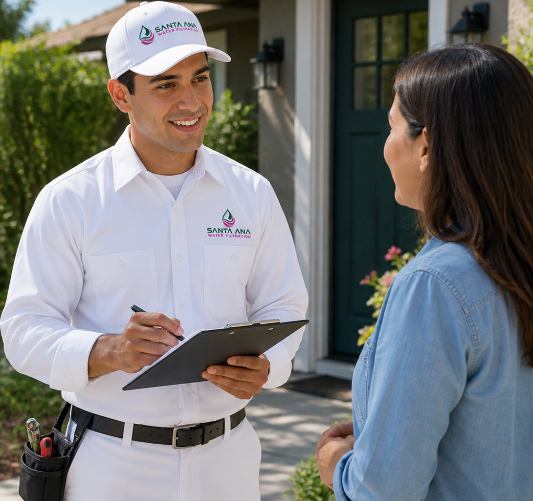 Local water technicians serving Santa Ana