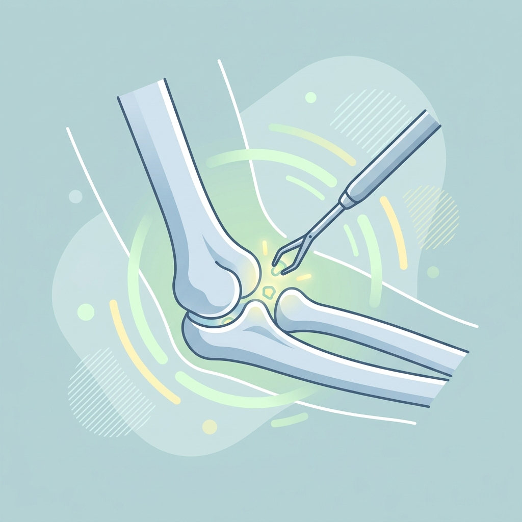 Arthroscopic Debridement & Loose Body Removal: Extraction of osteochondral fragments and osteophyte excision