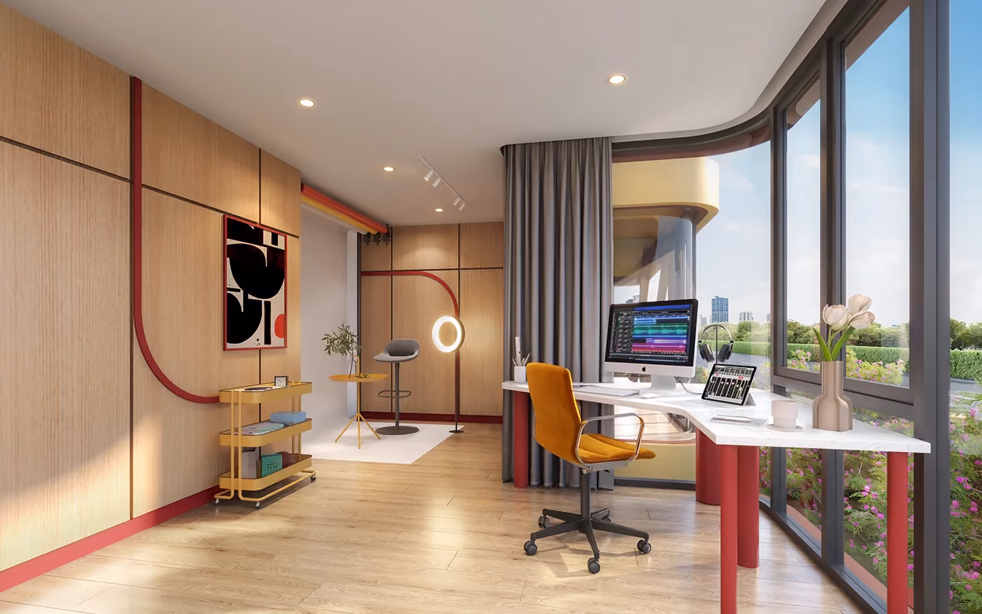 The Muve Sukhumvit 107 Streaming room