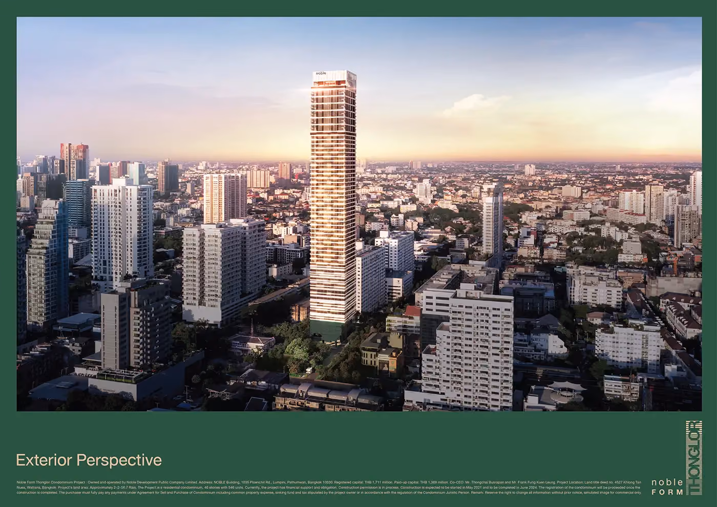 Noble Form Thonglor Perspective 1