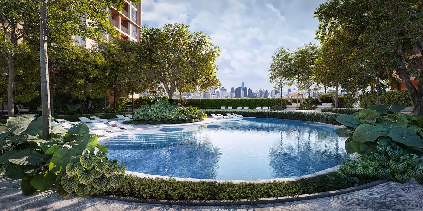 NUE Epic Asok Rama9 Oasis Pool 4