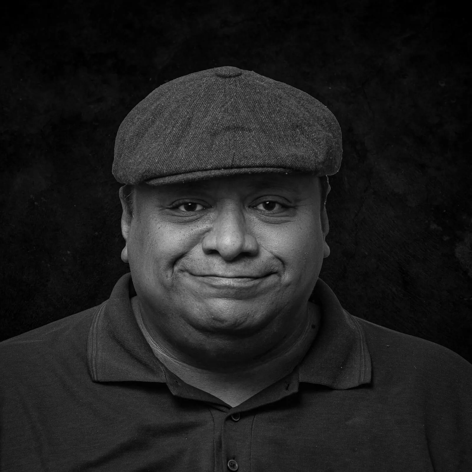 Portrait of Mark Fa‘amaoni, known as Big Mark.