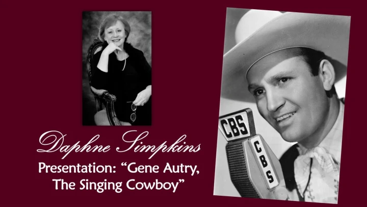 “Mildred Budge” Series Author Gives Gene Autry Presentation