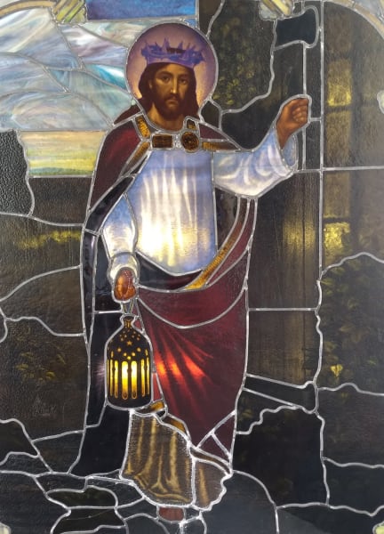 Fountain Heights Stained Glass Detail