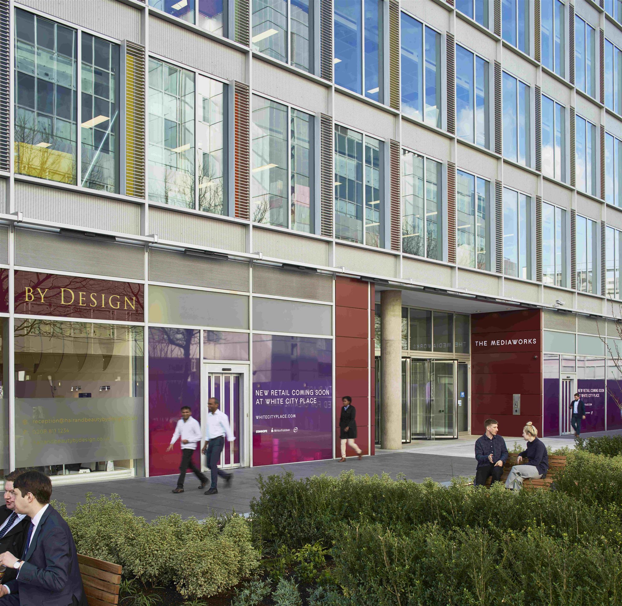 Mediaworks entrance