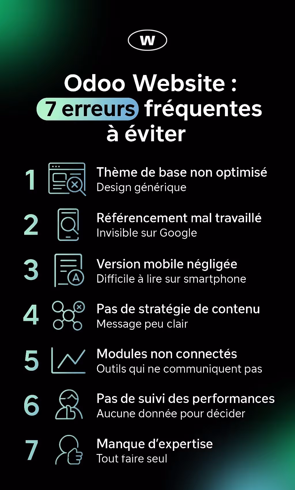 infographie erreurs odoo web
