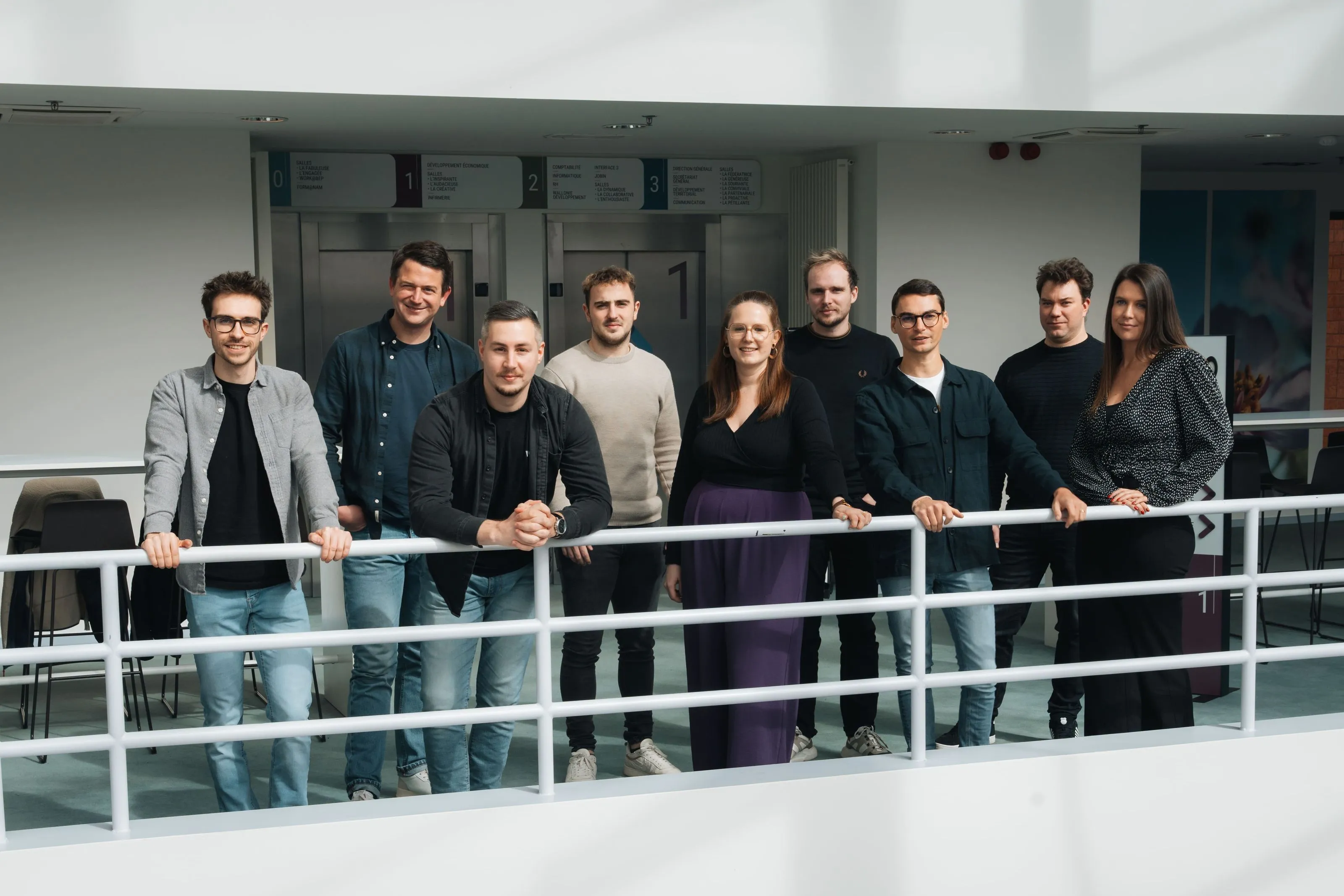 Photo équipe au BEP