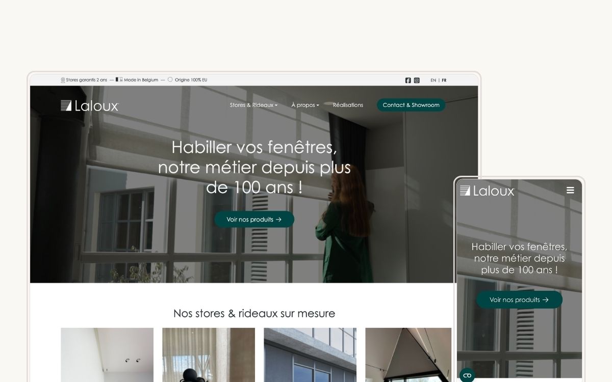 Projet Laloux Store