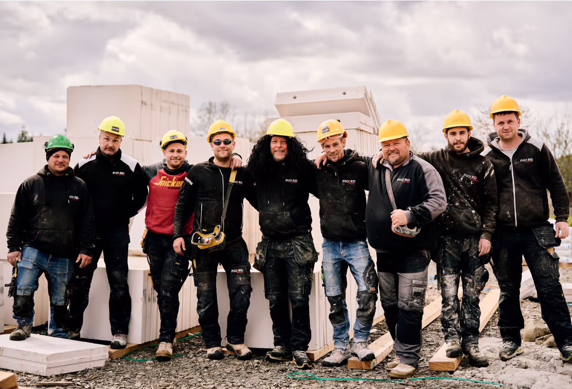 Photo équipe Picard Construct