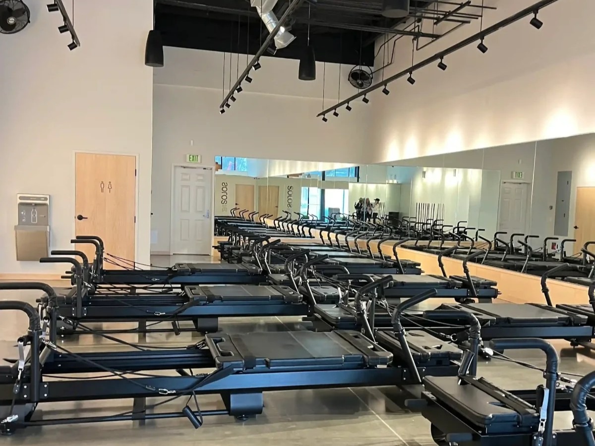 SOLOS interior with pilates equipments