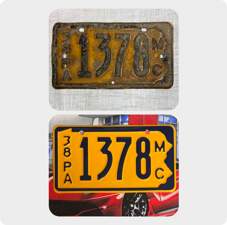 Befor and After Plates