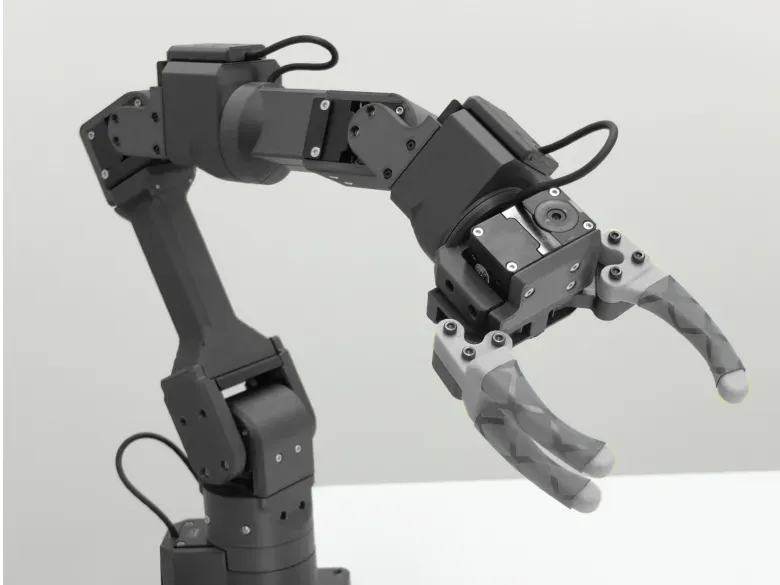 Industrial robot arm — parts that resist deformation and wear over long-term use