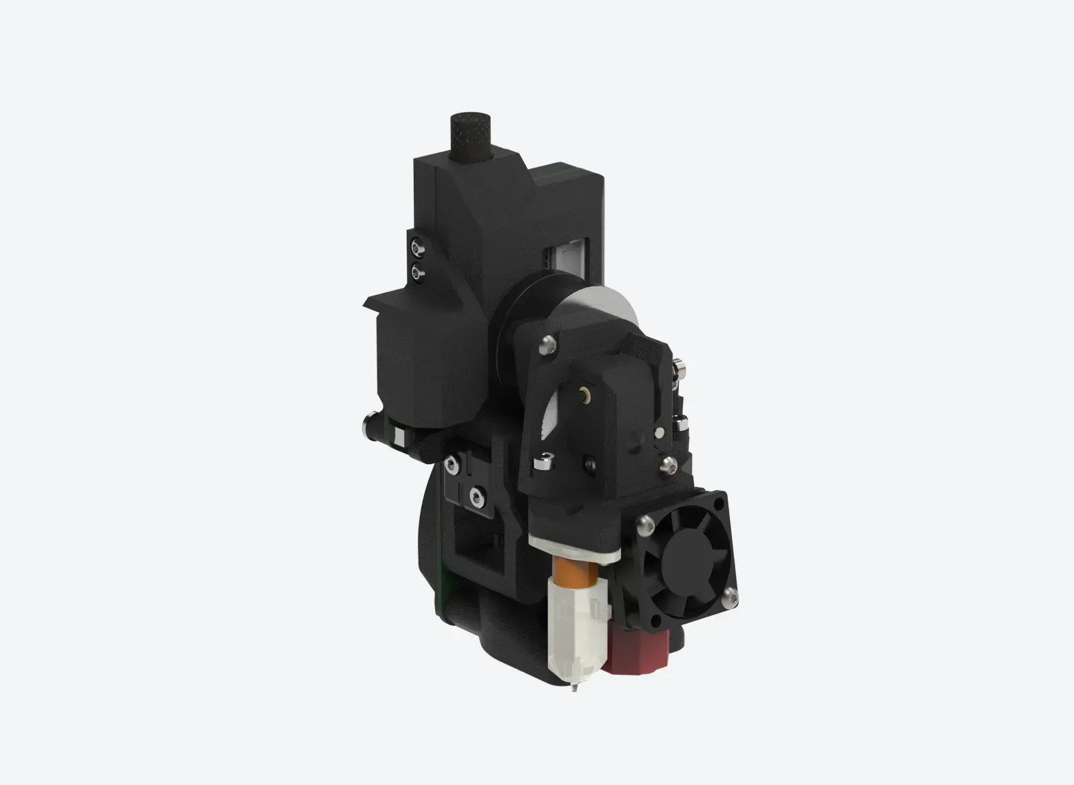 G-ZERO lightweight tool head made from printed resin parts