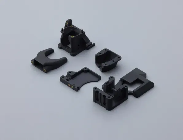 G-ZERO print example — tool head parts of G-ZERO