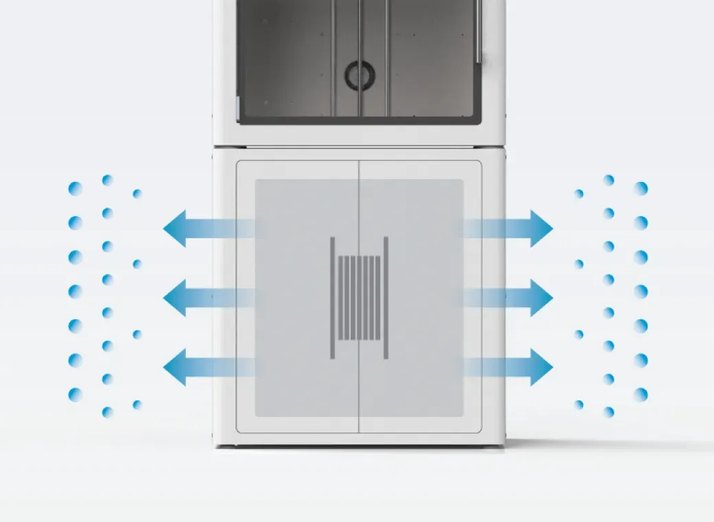 G-ZERO L1 dehumidification unit that prevents filament deterioration