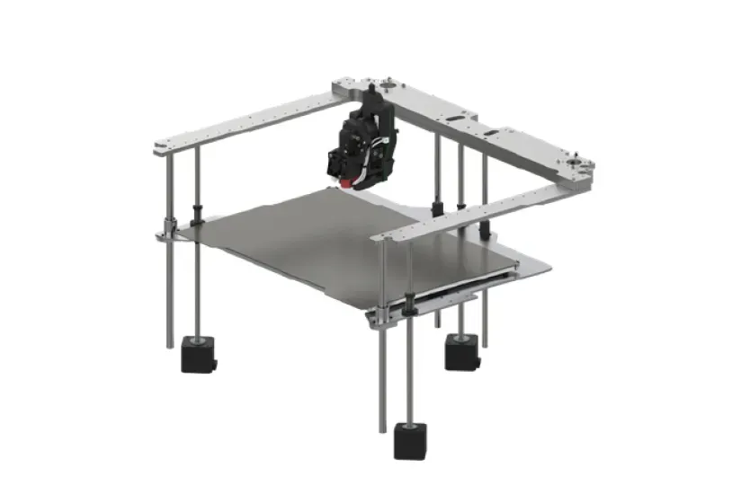G-ZERO L1 3-axis independent control and bed mesh compensation