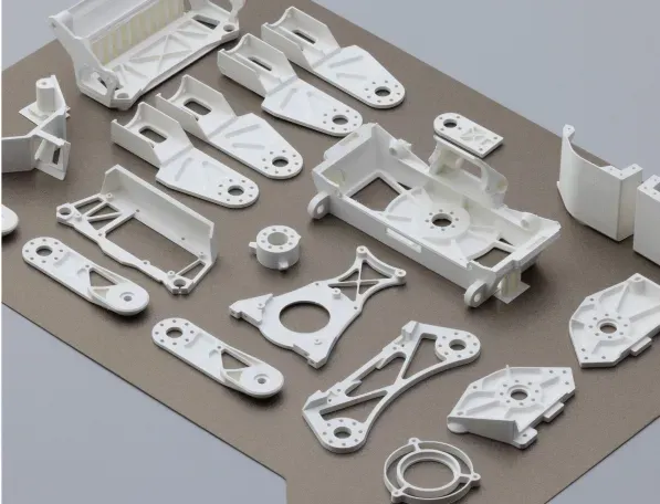 POTICON print example — robotics parts