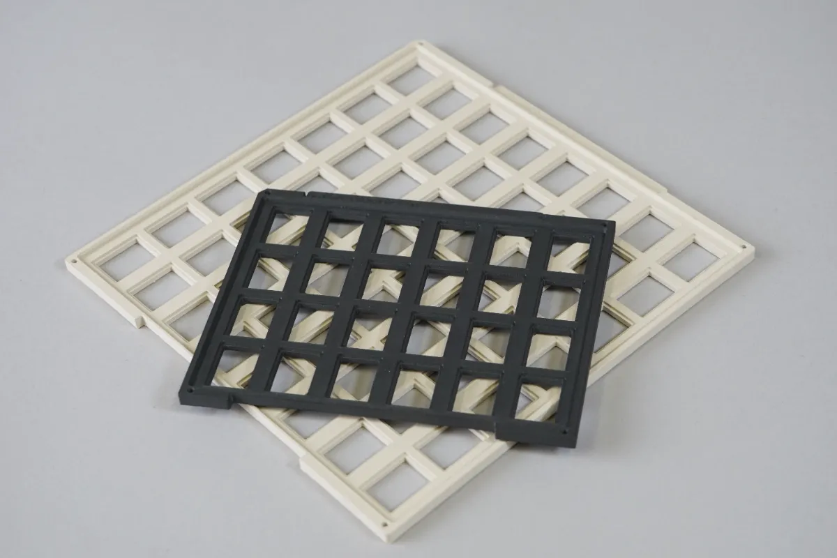 Fine lattice part printed with POTICON PEEK