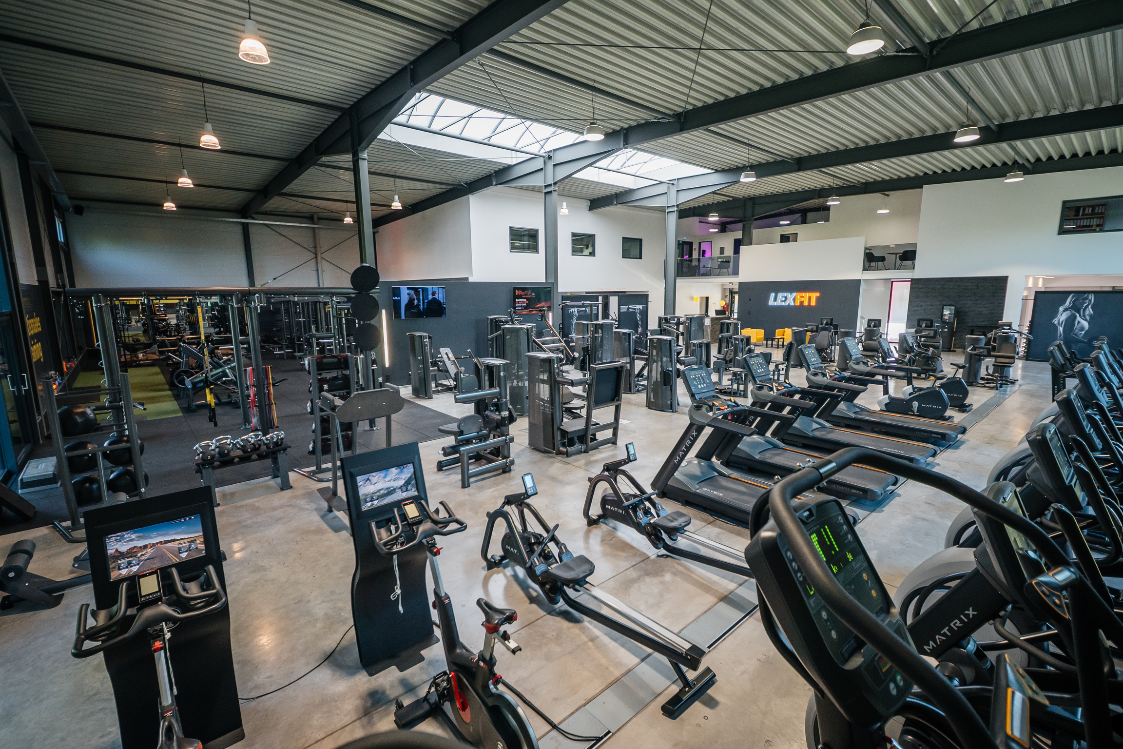 Trainingsfläche im LEXFIT Studio