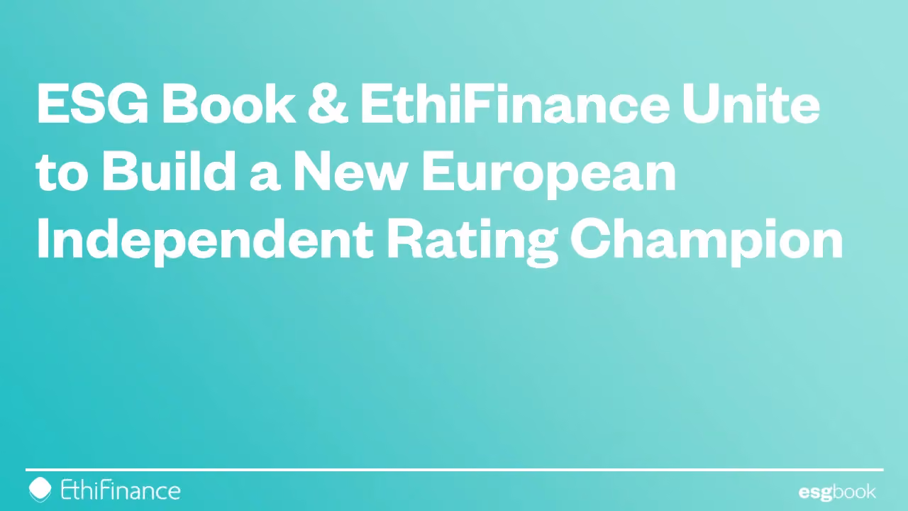 Sustainable Finance Leaders Unite to Build a New European Independent Rating Champion