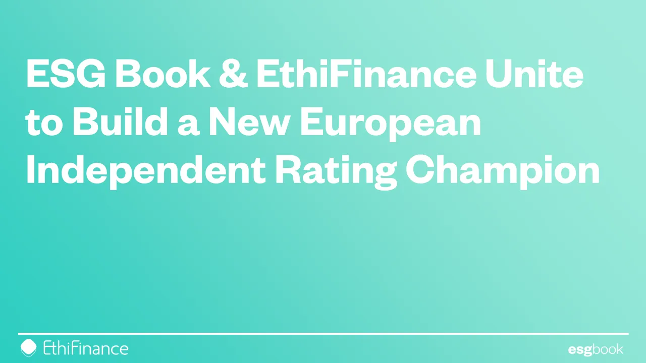 Sustainable Finance Leaders Unite to Build a New European Independent Rating Champion