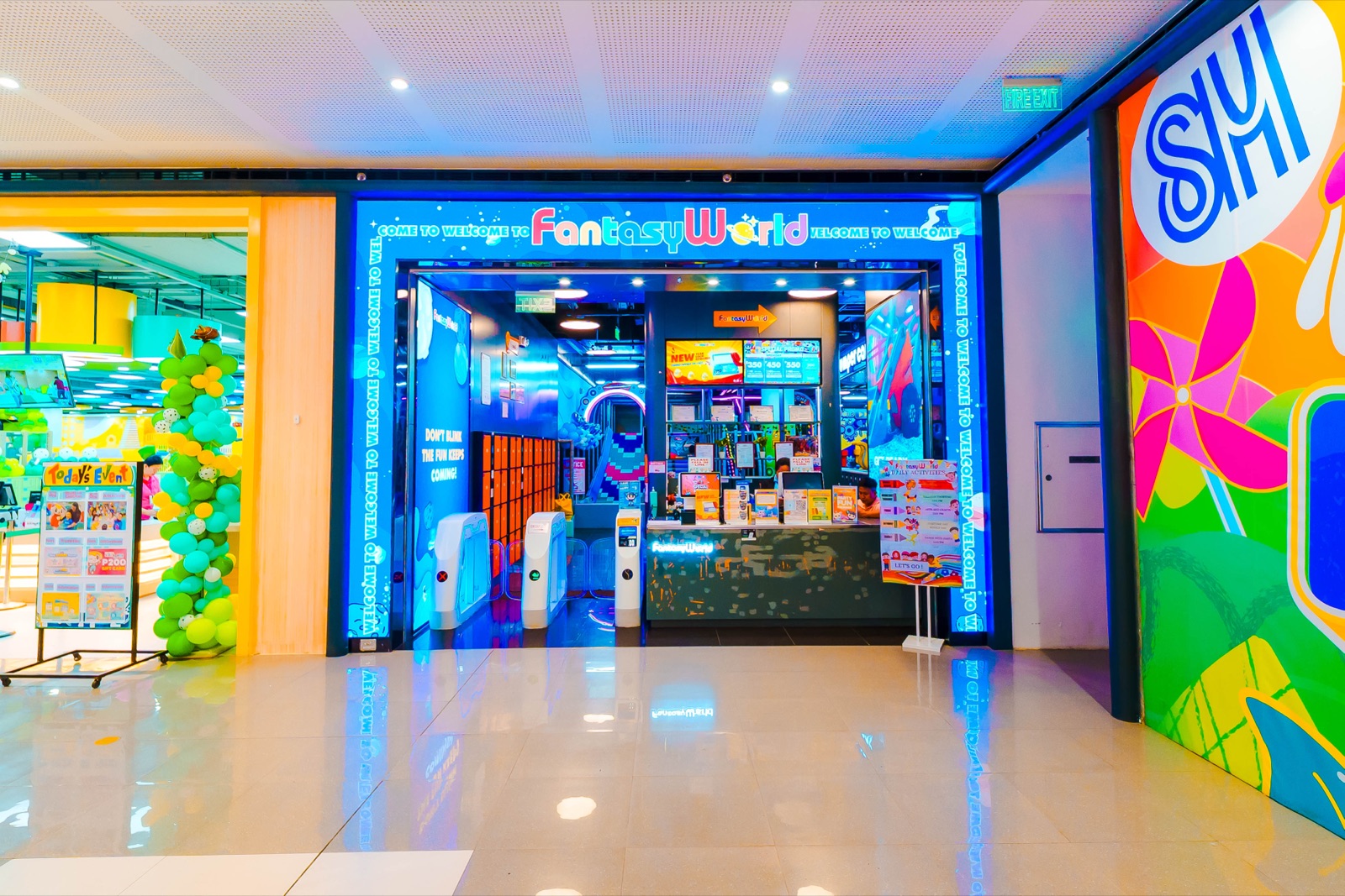 FantasyWorld indoor playground at SM City Laoag